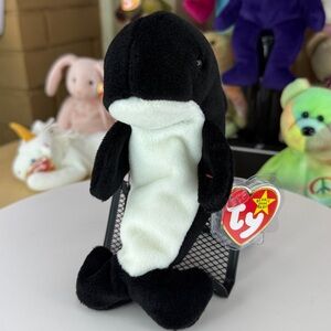 ❤️TY Waves 1996 PVC - "Echo" Mismatch & German Tag w/ 4.99 Sticker MWMT